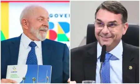 Gerp: Lula e Flávio Bolsonaro empatam com 38% no primeiro turno