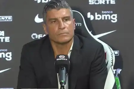 Técnico do Vasco analisa o que foi crucial para empate na Copa Sul-Americana