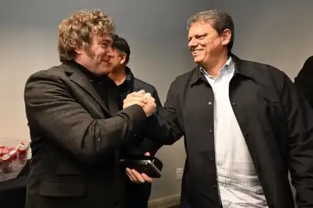Tarcísio vai homenagear Milei com maior honraria de São Paulo