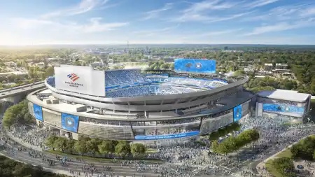 Carolina Panthers anuncia reforma de US$ 1,3 bilhão no Bank of America Stadium até 2030