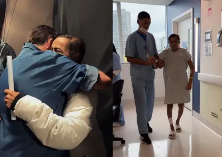 Humorista Faxinildo retorna ao SBT após cirurgia cardíaca de emergência
