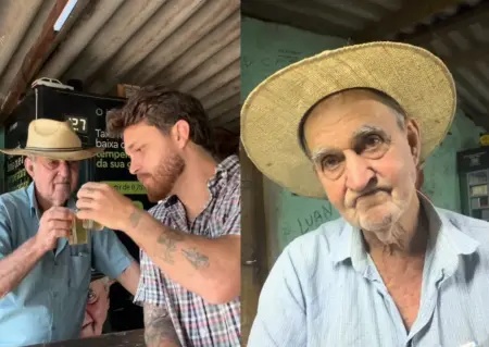 Influenciador Gustavo Tubarão confirma doença de Tião Bruto e faz apelo por conscientização