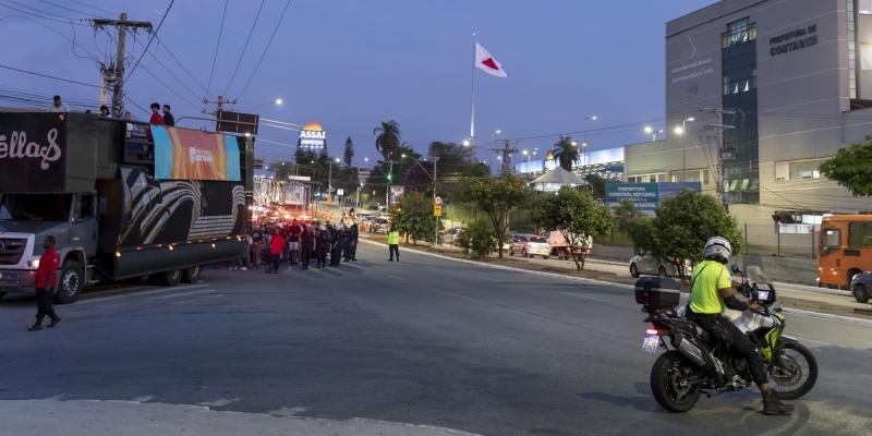 Interdições de ruas em Contagem, na Grande BH, ocorrem neste sábado devido à Marcha para Jesus