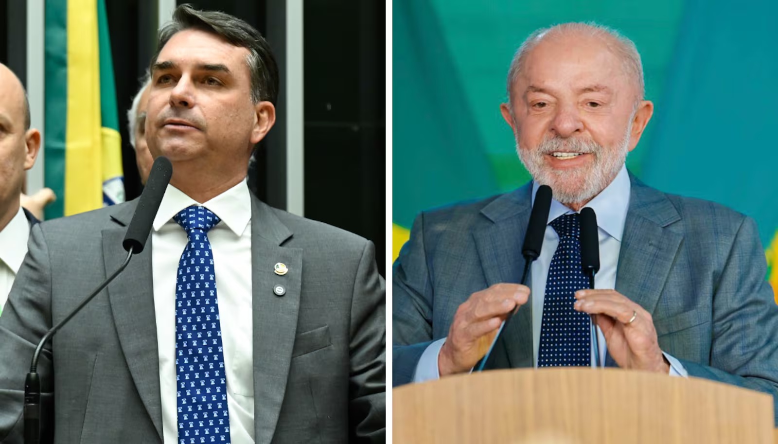 Pesquisa aponta Lula com 39% e Flávio Bolsonaro com 35% das intenções de voto em Minas Gerais no primeiro turno