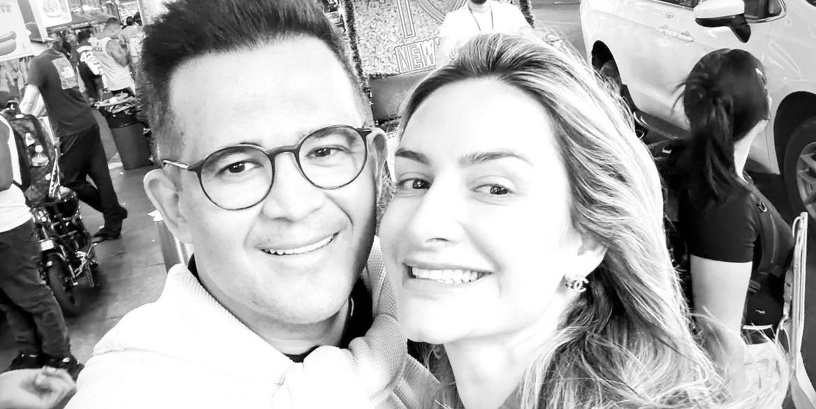 Esposa de empresário mineiro vítima de acidente com helicóptero presta homenagem e aguarda velório em Belo Horizonte