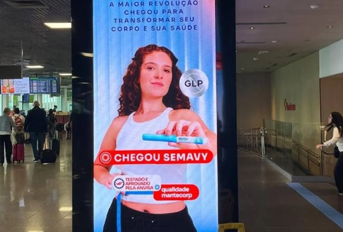 Anvisa proíbe propaganda irregular de caneta emagrecedora Semavy, classificada como medicamento de tarja vermelha