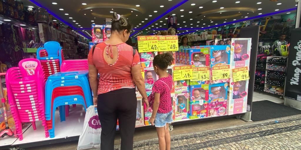 Comércio de Minas Gerais espera aumento nas vendas do Dia das Crianças, aponta estudo