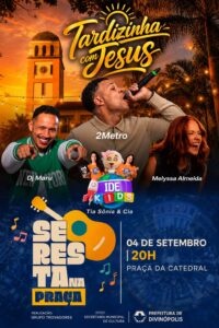 Programação cultural e religiosa movimenta espaços públicos em Divinópolis neste fim de semana