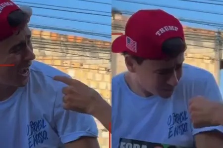 Deputado federal Nikolas Ferreira é atingido por ovos durante comício na Região Metropolitana de Belo Horizonte