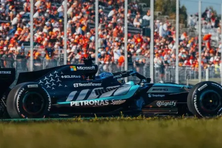 Russell lidera último treino em Monza e Bortoleto melhora na classificação do GP da Itália
