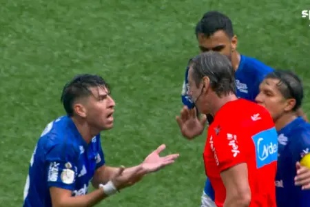 Árbitro explica expulsão de Villalba durante clássico entre Atlético e Cruzeiro na Copa do Brasil