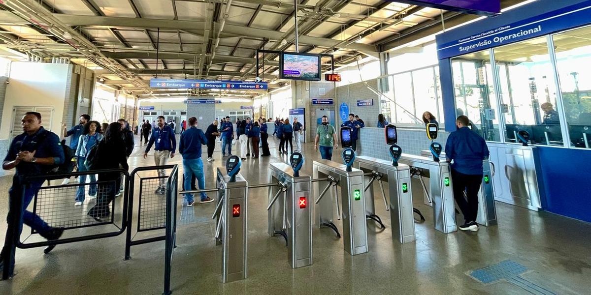 Estação Amazonas do Metrô de Belo Horizonte inicia operação comercial com cobrança de tarifa e horário ampliado