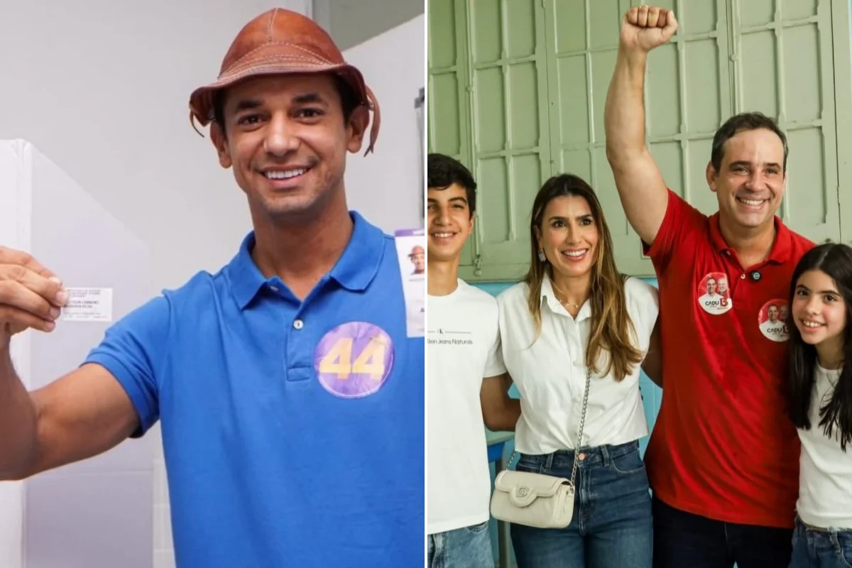 Allyson Bezerra e Cadu de Lula votam no segundo turno para o governo do Rio Grande do Norte