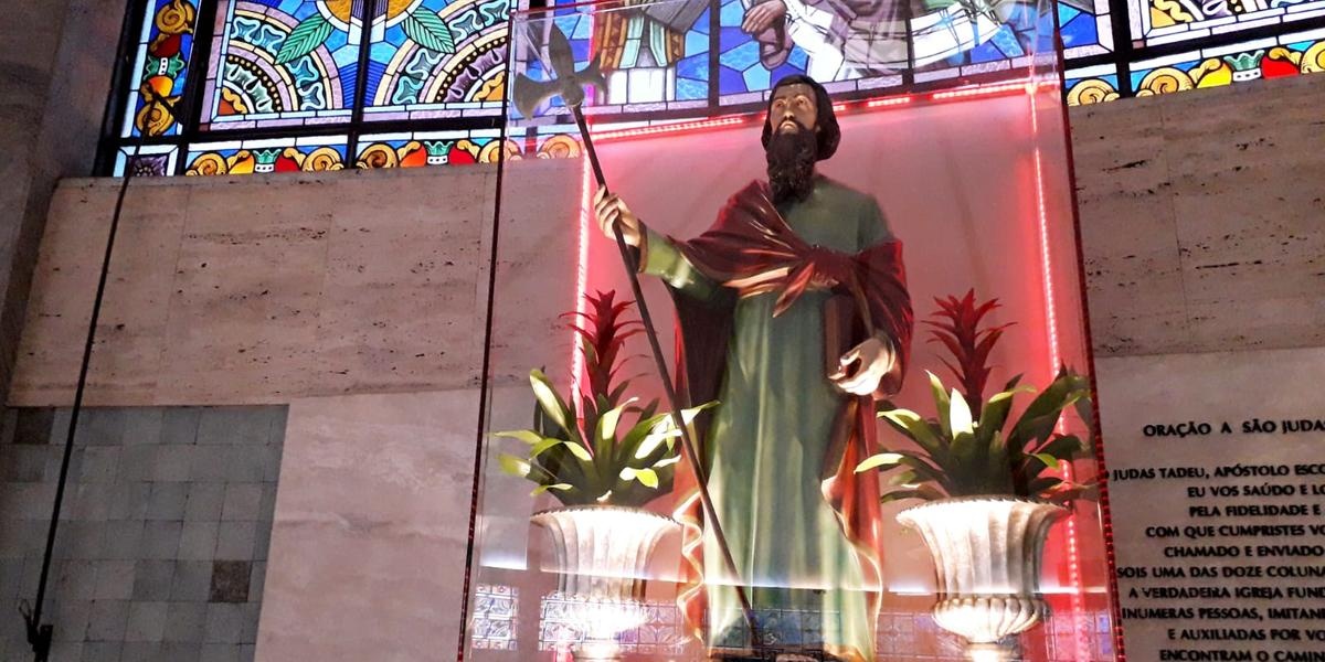 São Judas Tadeu é celebrado com 12 missas ao longo desta quarta-feira em Belo Horizonte