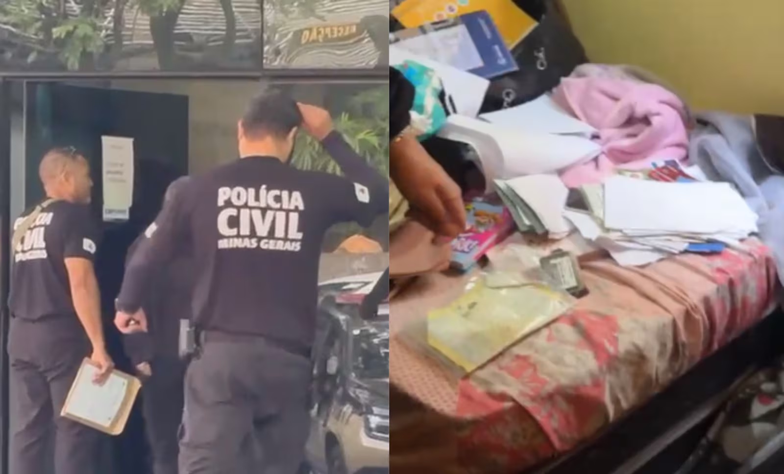 Nove suspeitos são presos por aplicar golpes em idosos com falsas promessas sobre aposentadoria em Minas Gerais