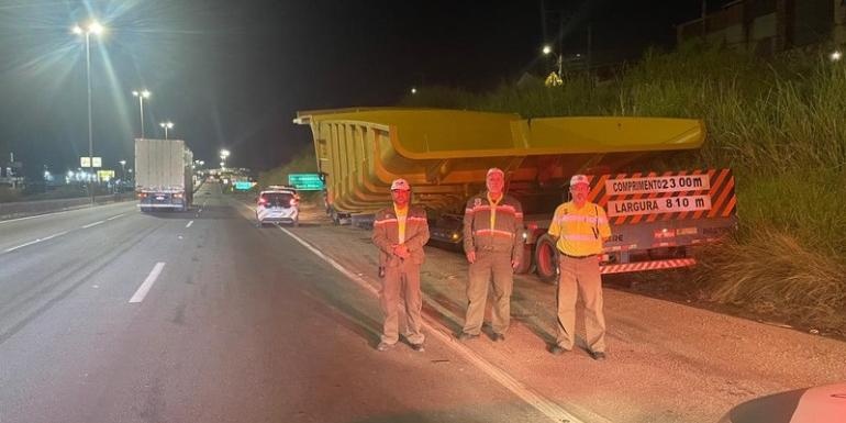 Anel Rodoviário de BH será interditado entre Olhos D’Água e BR-040 durante transporte de carga especial