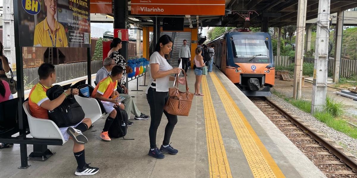 Metrô de Belo Horizonte terá intervalos maiores e circulação em via única durante obras