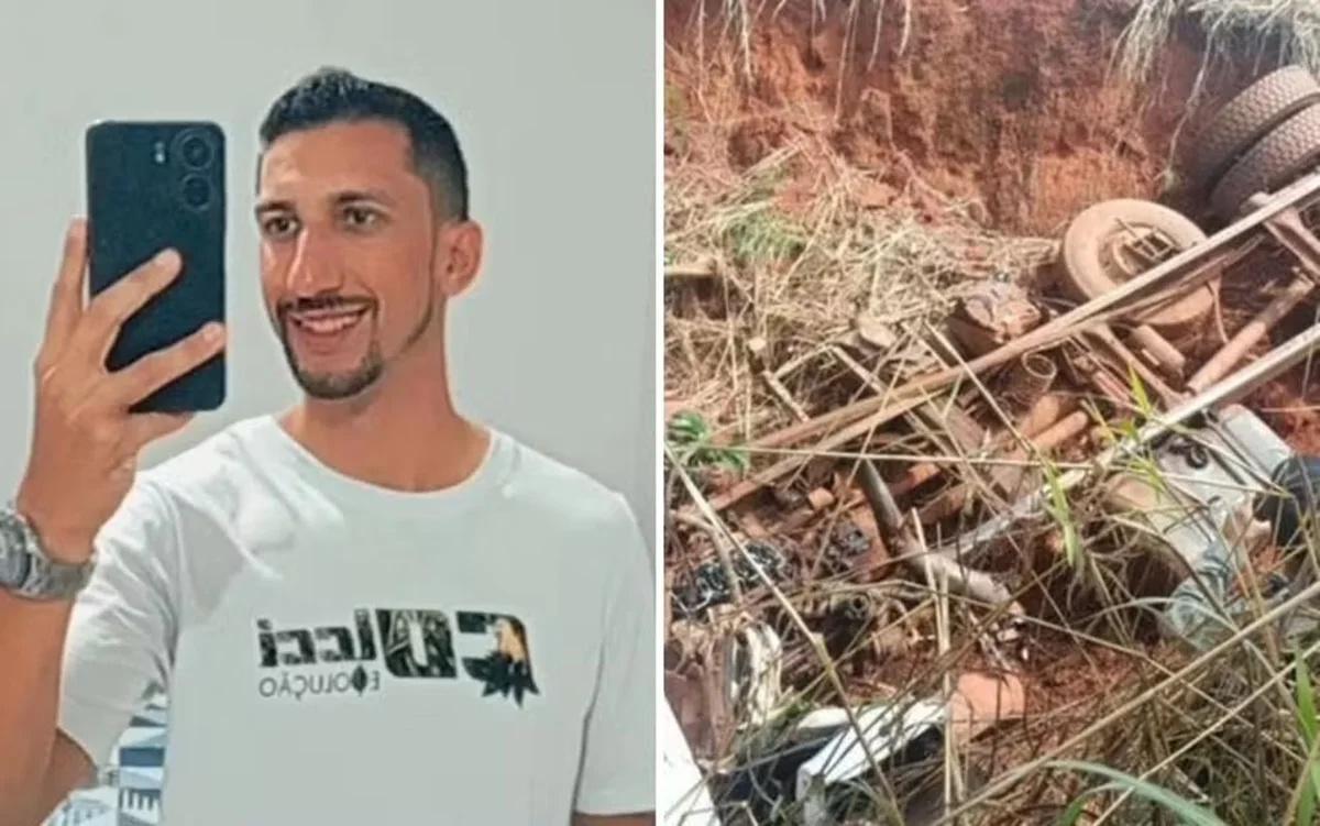Empresário morre em acidente com caminhão carregado de leite na GO-210, em Buriti Alegre
