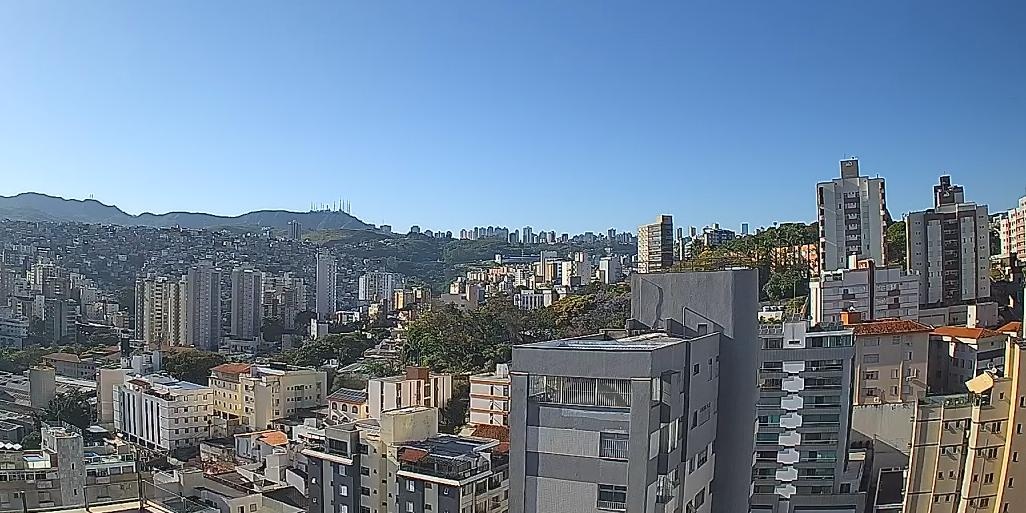 Belo Horizonte registra dia de calor intenso com possibilidade de chuva e queda na umidade do ar