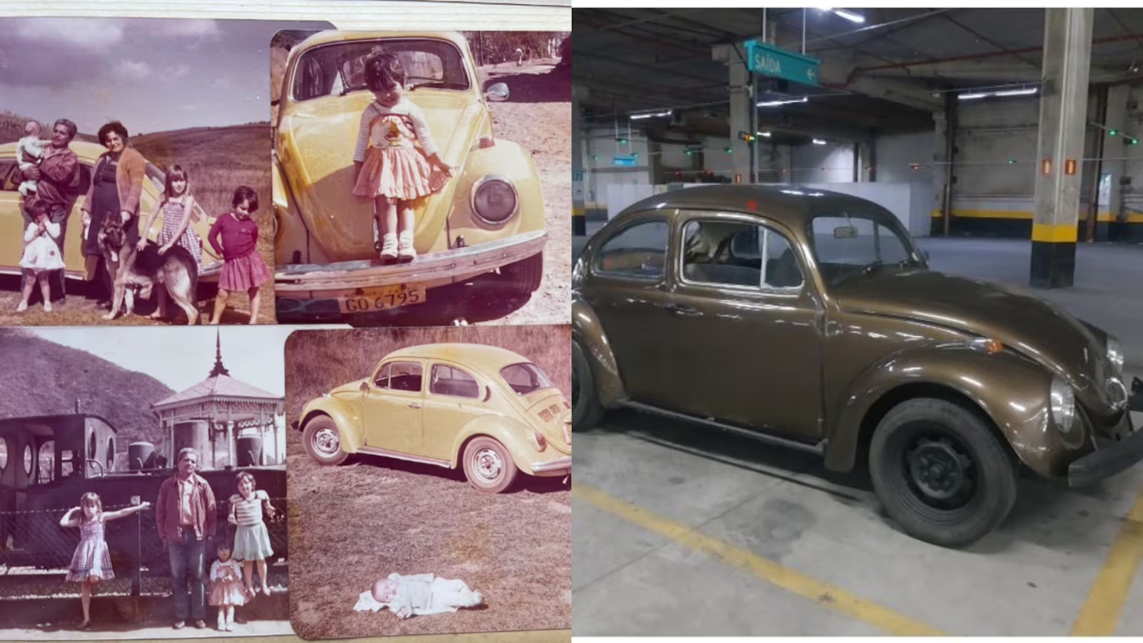 Fusca de 1974 conhecido como ‘Vovô Ciço’ é furtado em Contagem após mais de 50 anos de história familiar
