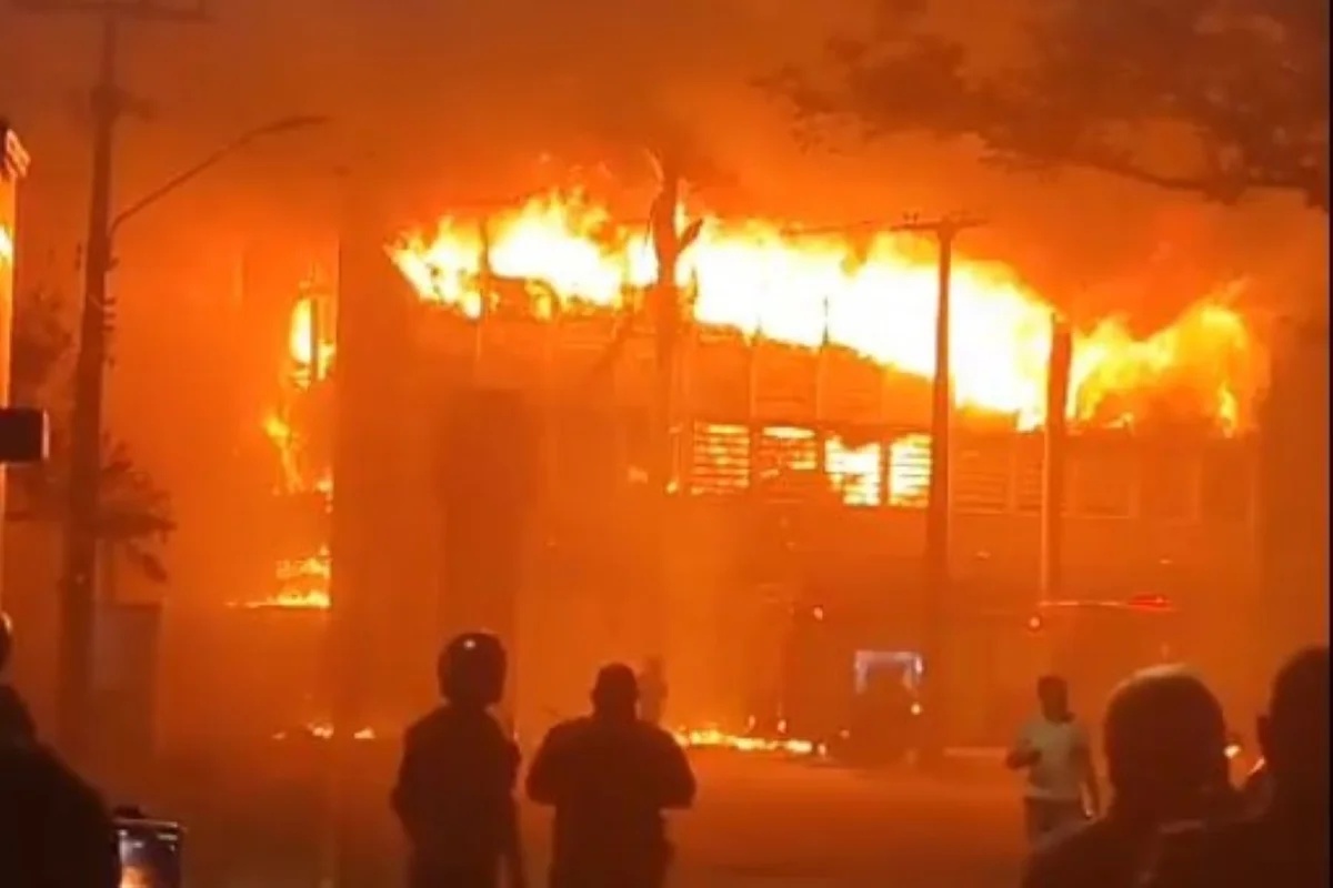 Incêndio na UFPE provoca danos significativos ao prédio da Diretoria de Inovação e Empreendedorismo