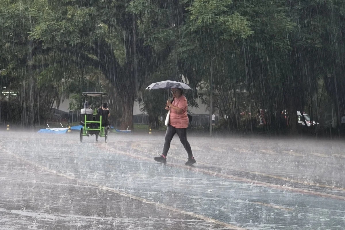 Condições climáticas distintas marcam o dia no Brasil, com chuvas no Sul, Sudeste e Centro-Oeste e calor intenso no interior do Nordeste e em áreas do Norte