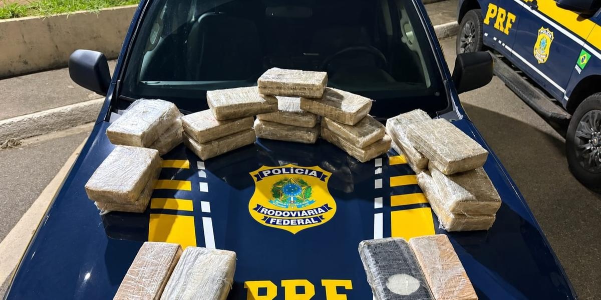 Dois homens são presos na Grande Belo Horizonte por tentativa de tráfico de drogas em operação da PRF