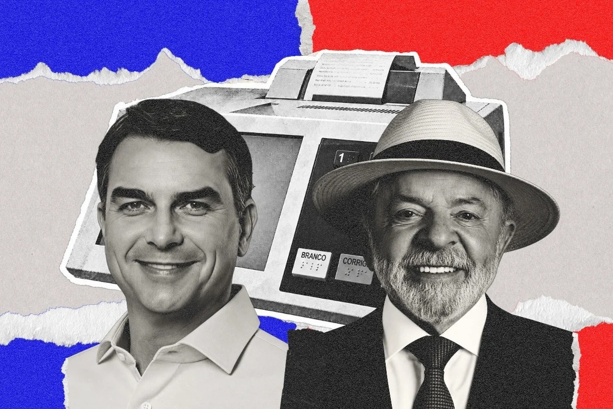 Retorno do horário eleitoral reforça discursos de Flávio Bolsonaro e Lula na campanha eleitoral