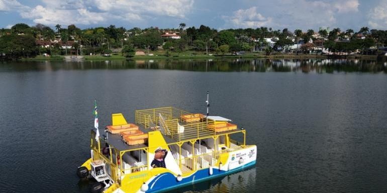 Passeios de barco na Lagoa da Pampulha em Belo Horizonte serão retomados neste sábado (10) com entrada gratuita
