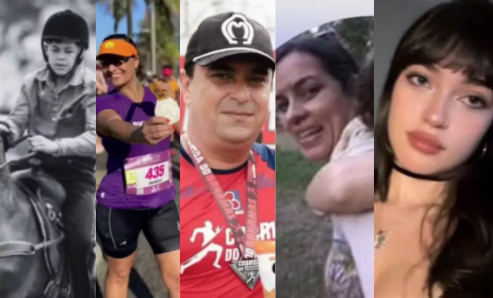 Família mineira de Juiz de Fora morre em acidente na BR-393, incluindo jovem bicampeão de hipismo de 13 anos