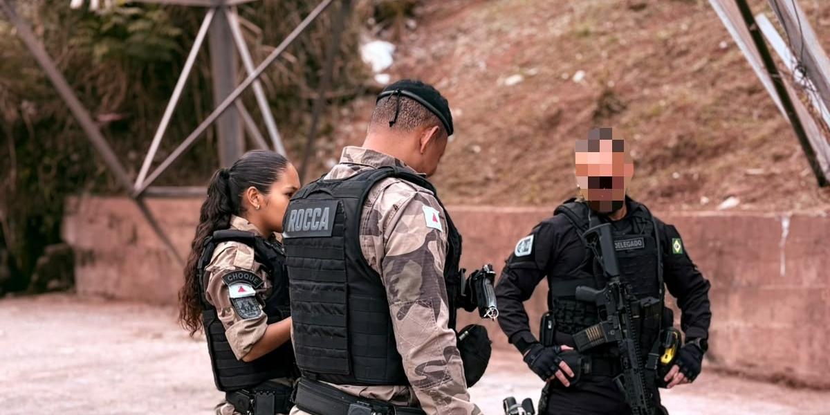 Operação da Polícia Federal combate facção criminosa ligada ao tráfico interestadual no Aglomerado Morro das Pedras, em Belo Horizonte