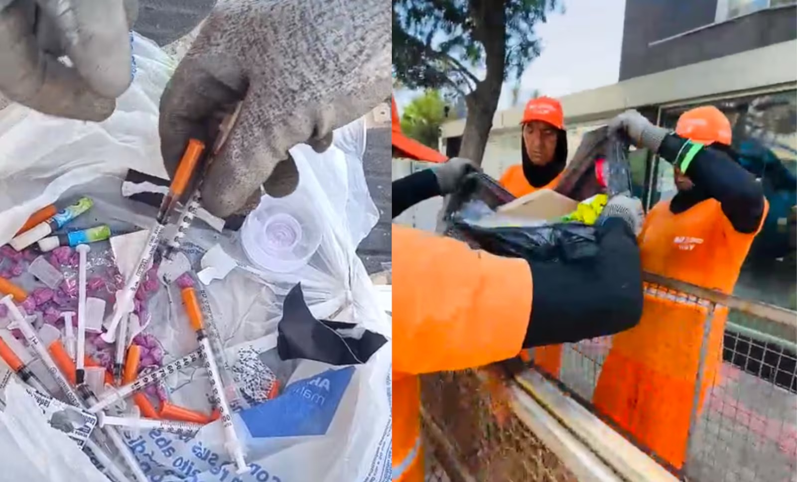Descarga irregular de seringas, incluindo canetas emagrecedoras, representa riscos à saúde e ao meio ambiente em Belo Horizonte
