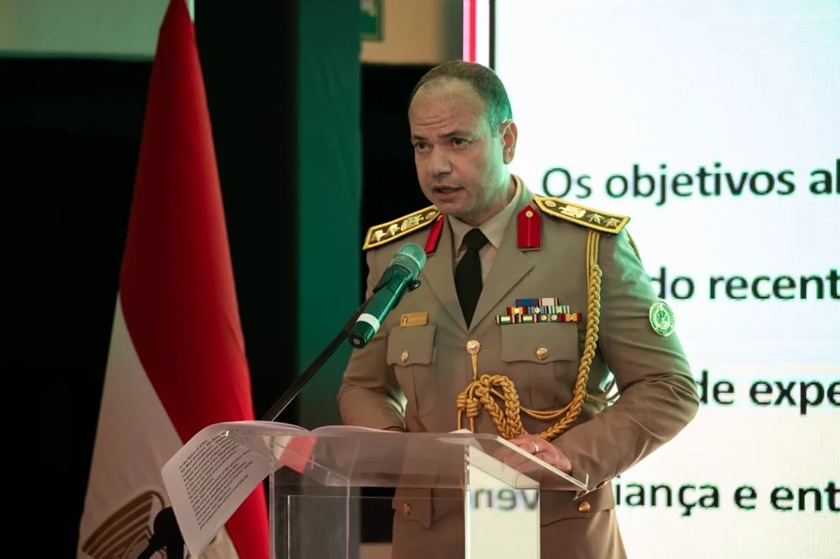 Militar egípcio agradece cooperação do Brasil em evento em Brasília