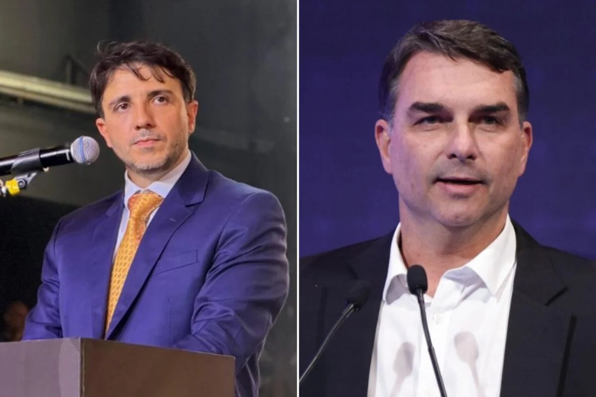 Renan Santos desafia Flávio Bolsonaro para debate após cancelamento de evento pela TV Globo