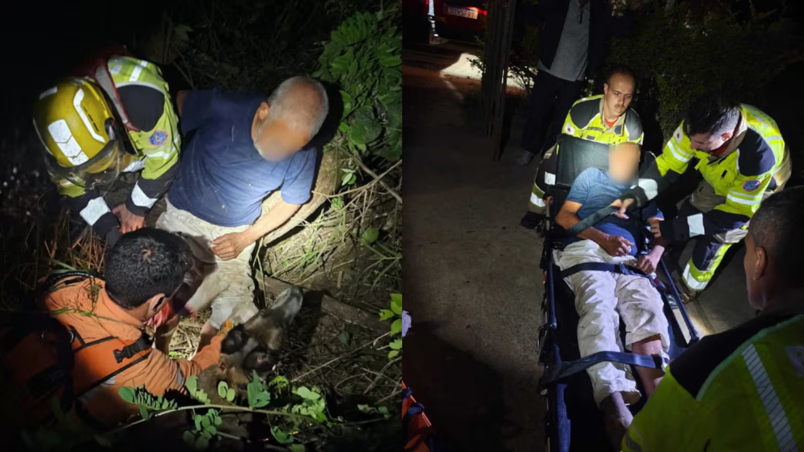Idoso é localizado após ficar mais de 24 horas perdido em área de mata em Santa Luzia, na Grande Belo Horizonte