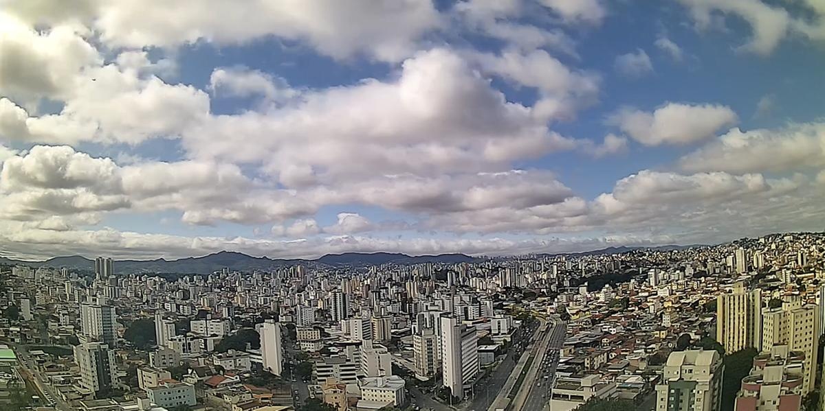 Belo Horizonte apresenta máxima de 30°C e previsão de pancadas rápidas de chuva nesta terça-feira