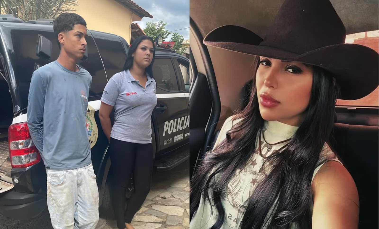 Ex-companheiro de Beatriz Vitória e namorada dele são presos suspeitos de homicídio; corpo foi localizado enterrado em área de mata