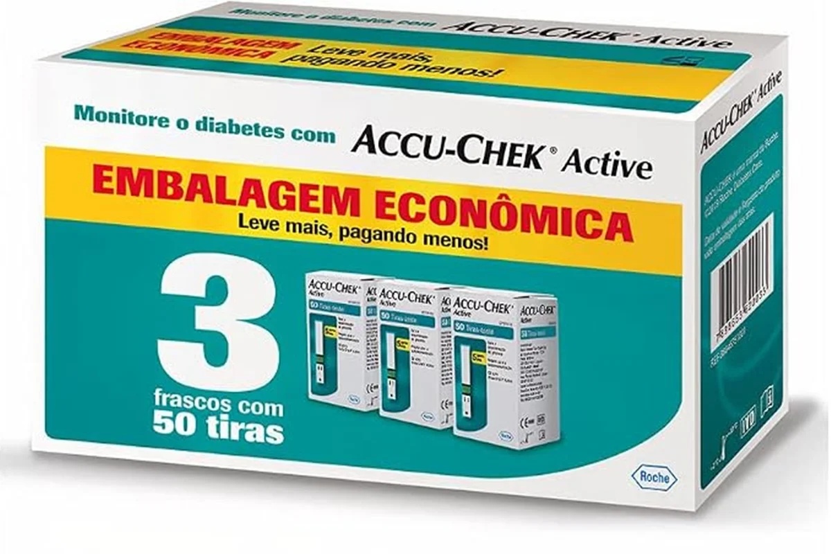 Anvisa proíbe venda de tiras reagentes falsificadas da Accu-Chek Active na Amazon